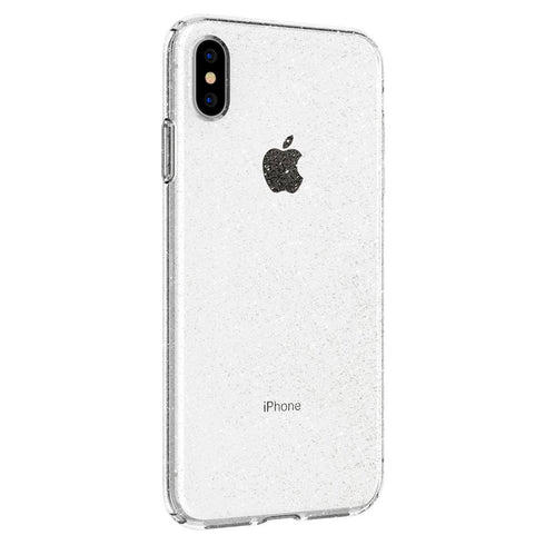 Spigen iPhone XS Max Case Liquid Crystal Glitter - Crystal Quartz